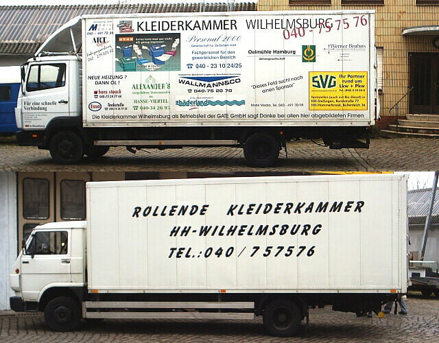 Die LKW der Anfangsjahre